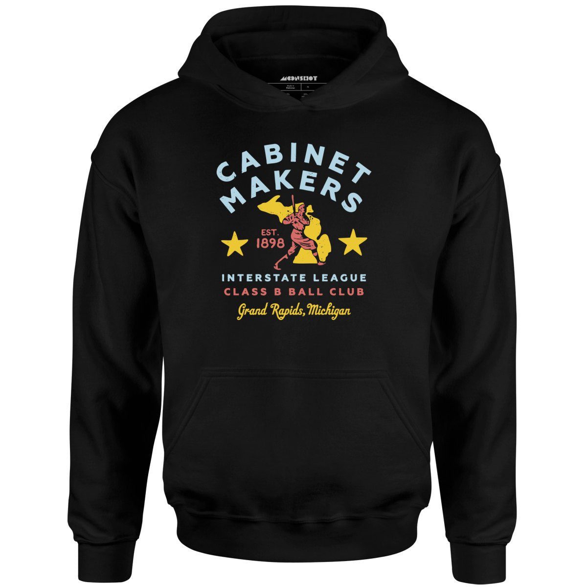 Grand Rapids Cabinet Makers – Michigan – Vintage Defunct Baseball Teams – Unisex Hoodie