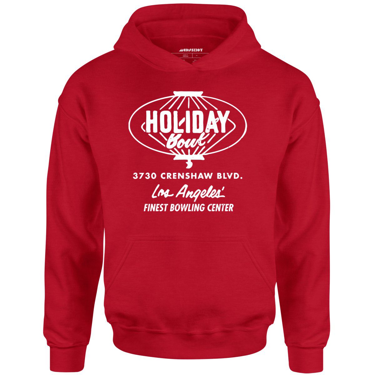 Holiday Bowl – Los Angeles, Ca – Vintage Bowling Alley – Unisex Hoodie