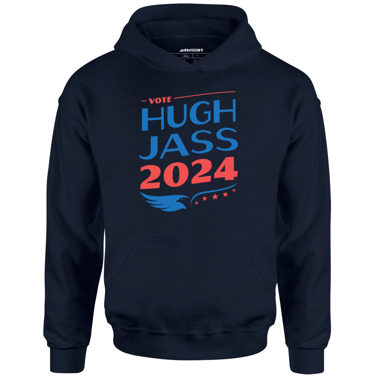 Hugh Jass 2024 – Phony Campaign – Unisex Hoodie