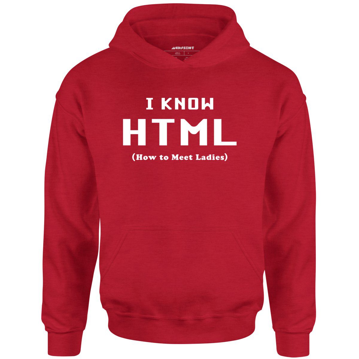 I Know Html – How To Meet Ladies – Unisex Hoodie