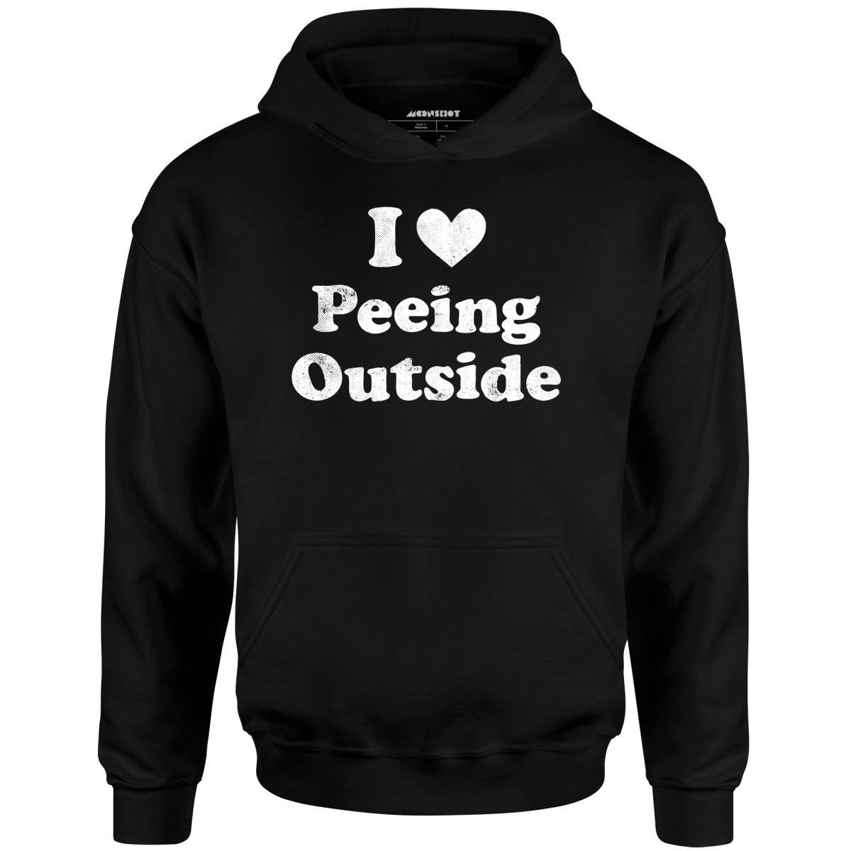 I Love Peeing Outside – Unisex Hoodie