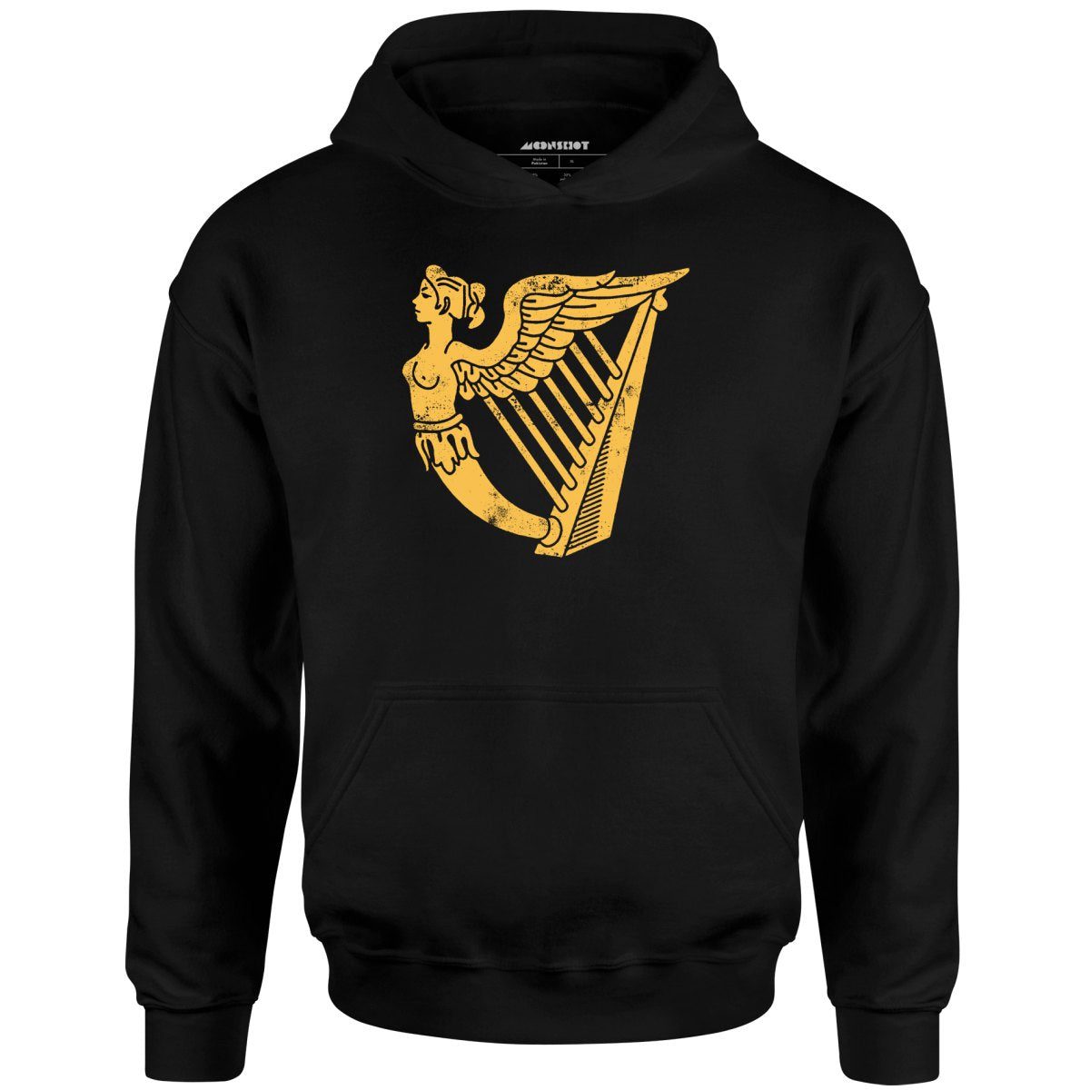 Irish Harp Heraldry – Unisex Hoodie