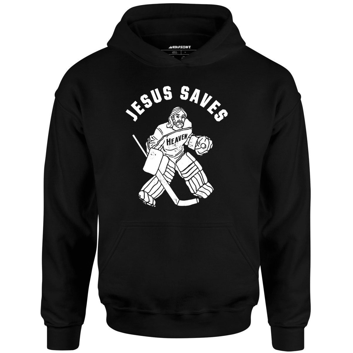 Jesus Saves – Hockey – Unisex Hoodie