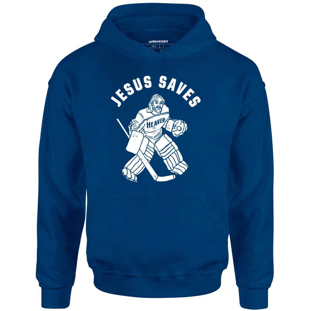 Jesus Saves – Hockey – Unisex Hoodie