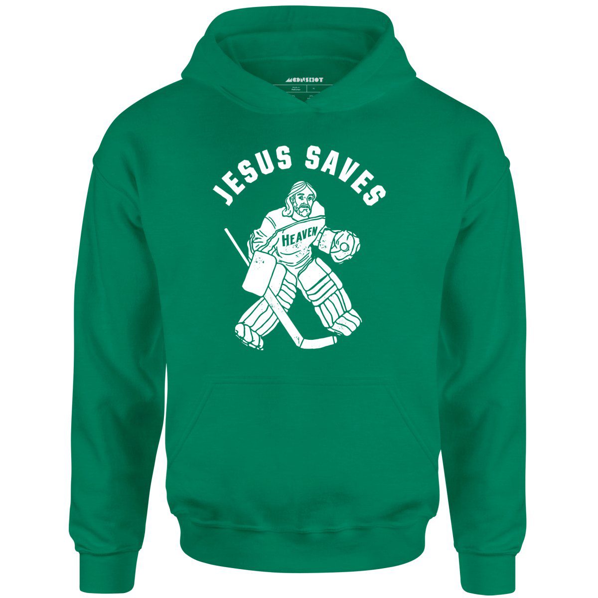 Jesus Saves – Hockey – Unisex Hoodie