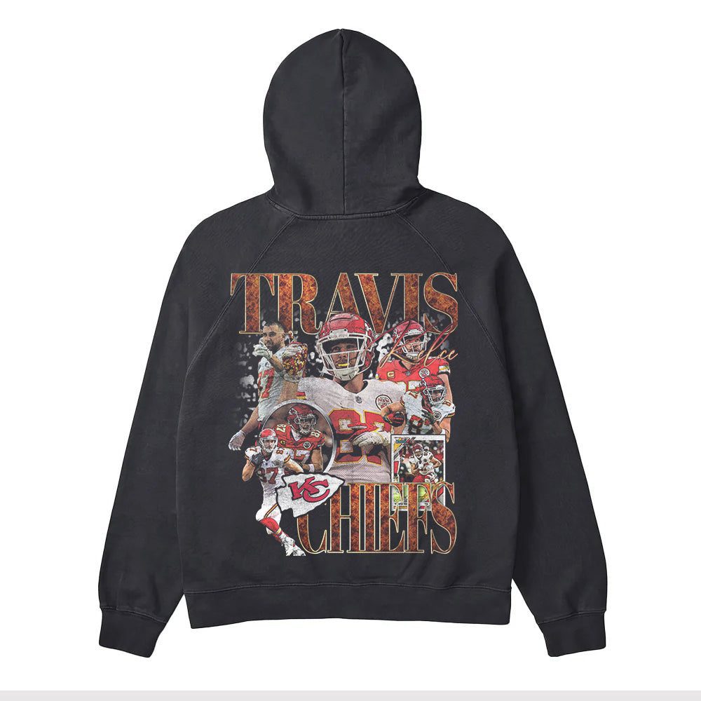 Travis Kelce Black Unisex Hoodie