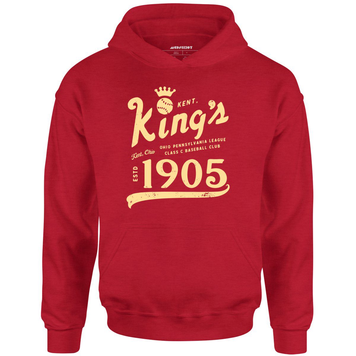 Kent Kings – Ohio – Vintage Defunct Baseball Teams – Unisex Hoodie