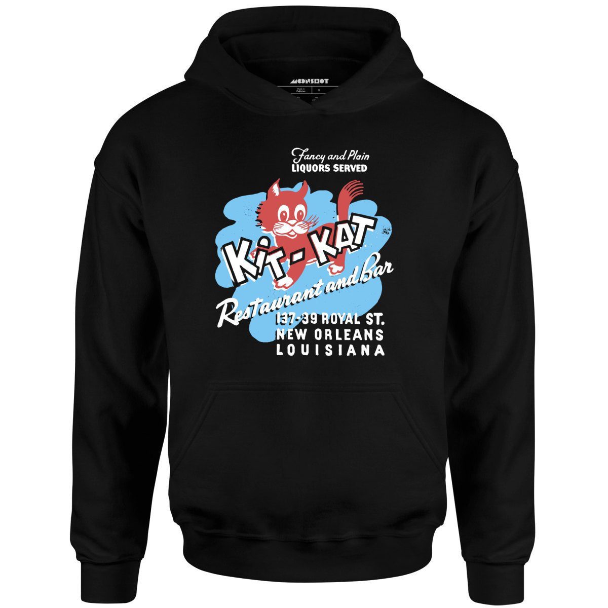 Kit-Kat – New Orleans, La – Vintage Restaurant – Unisex Hoodie