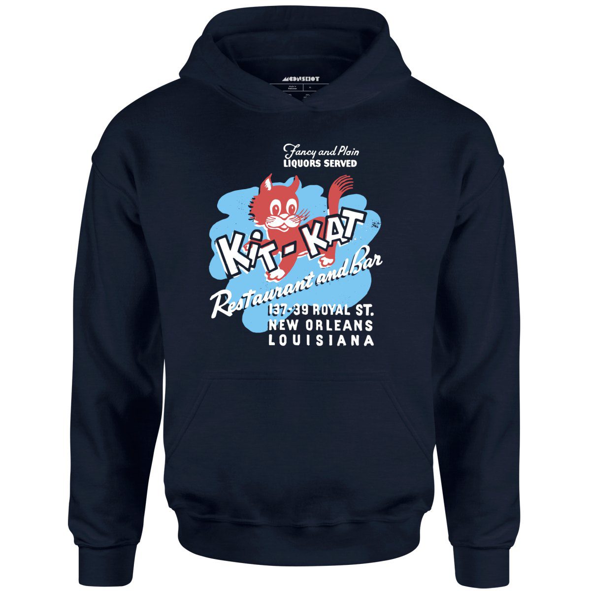 Kit-Kat – New Orleans, La – Vintage Restaurant – Unisex Hoodie