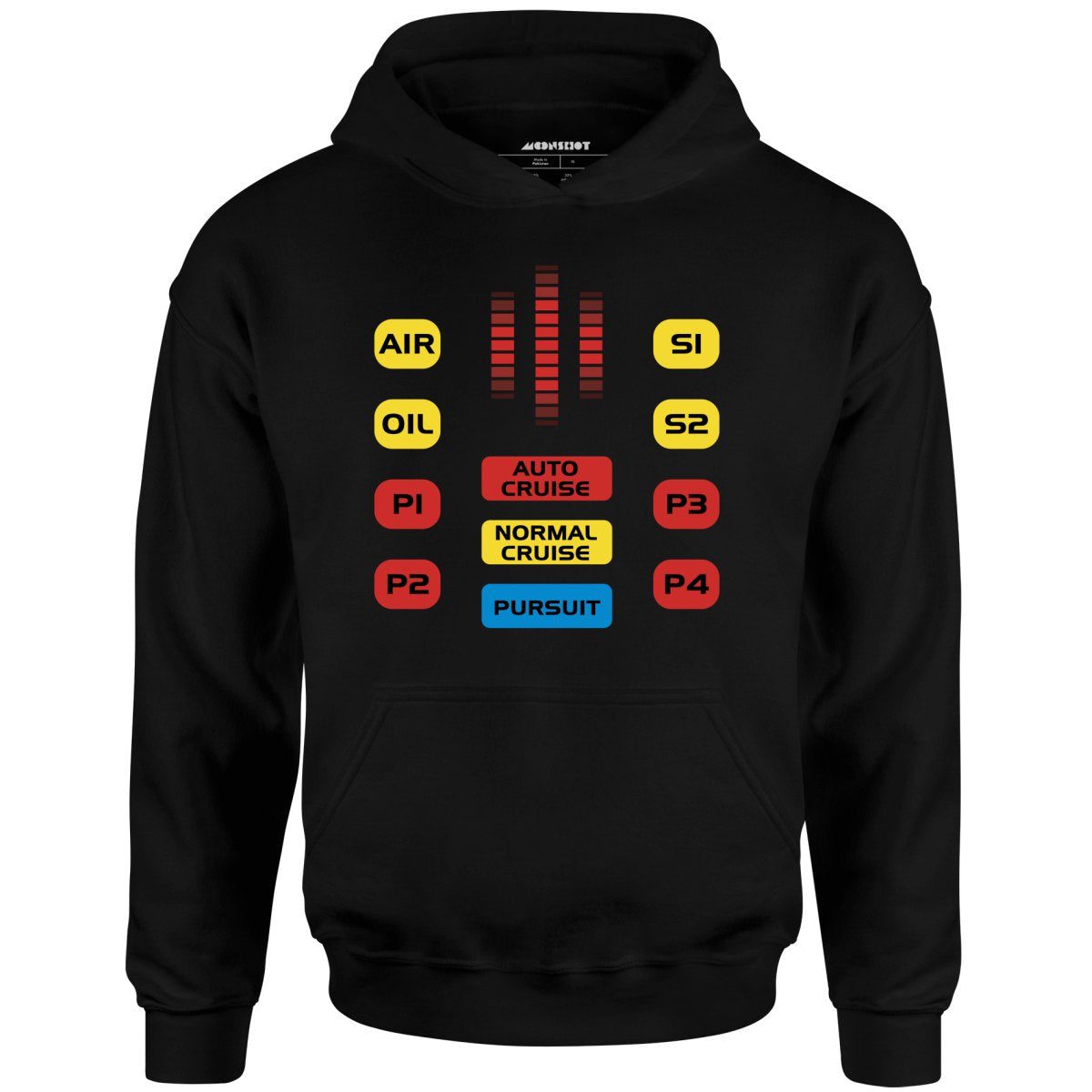 Knight Rider Kitt Console – Unisex Hoodie