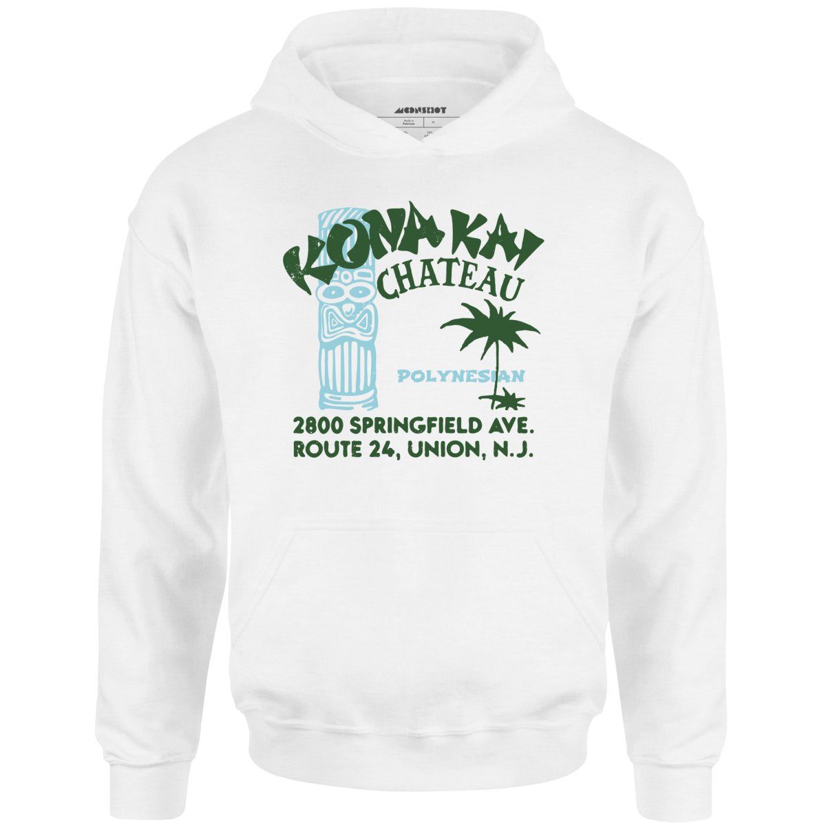 Kona Kai Chateu – Union, Nj – Vintage Tiki Bar – Unisex Hoodie