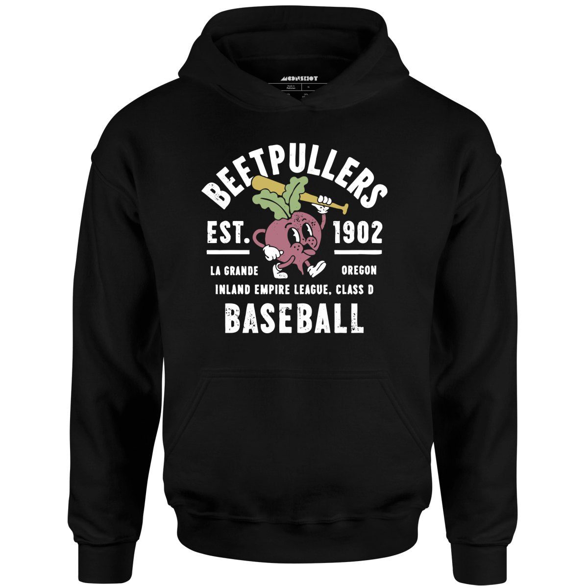 La Grande Beetpullers – Oregon – Vintage Defunct Baseball Teams – Unisex Hoodie