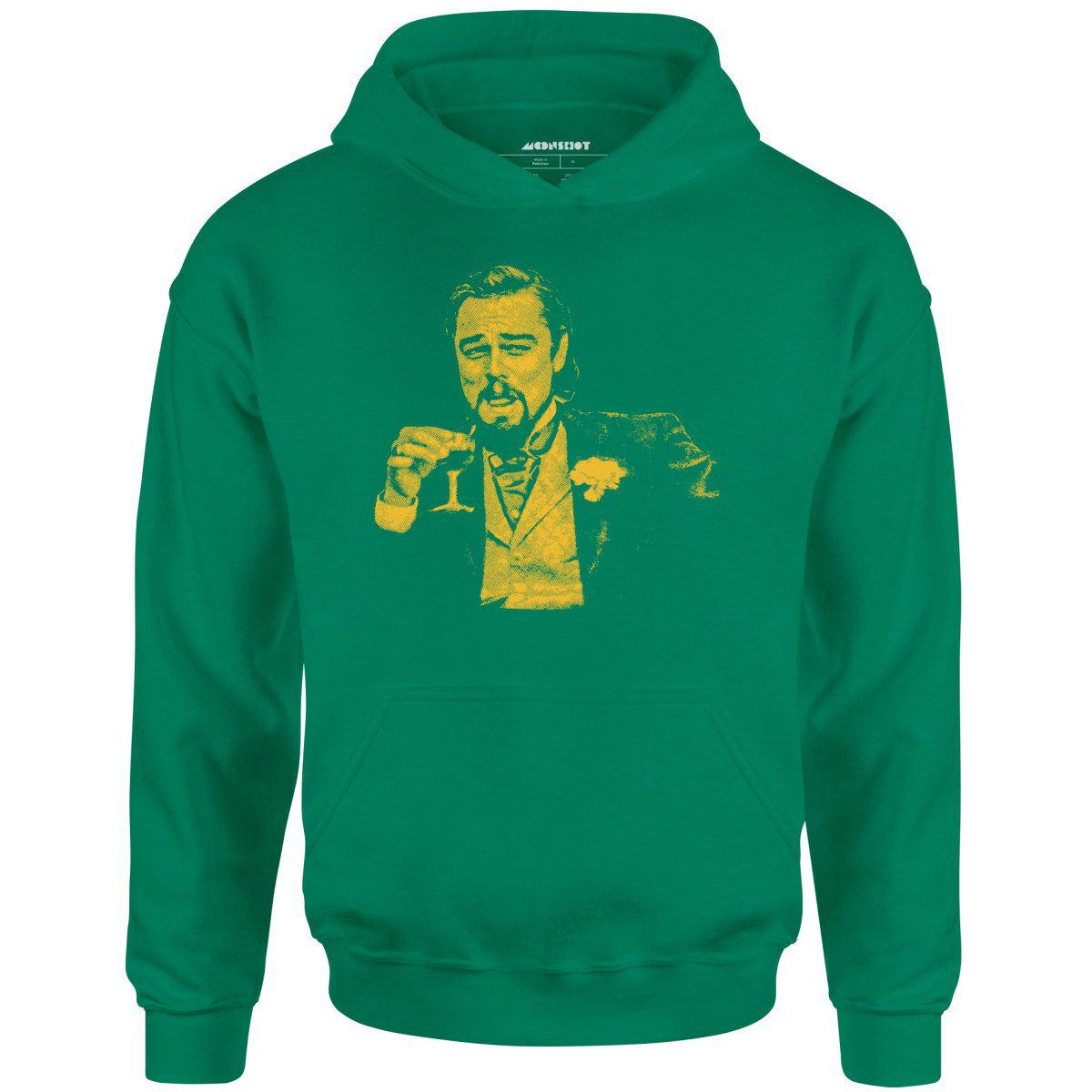 Leonardo Dicaprio Django Laughing Reaction Meme – Unisex Hoodie