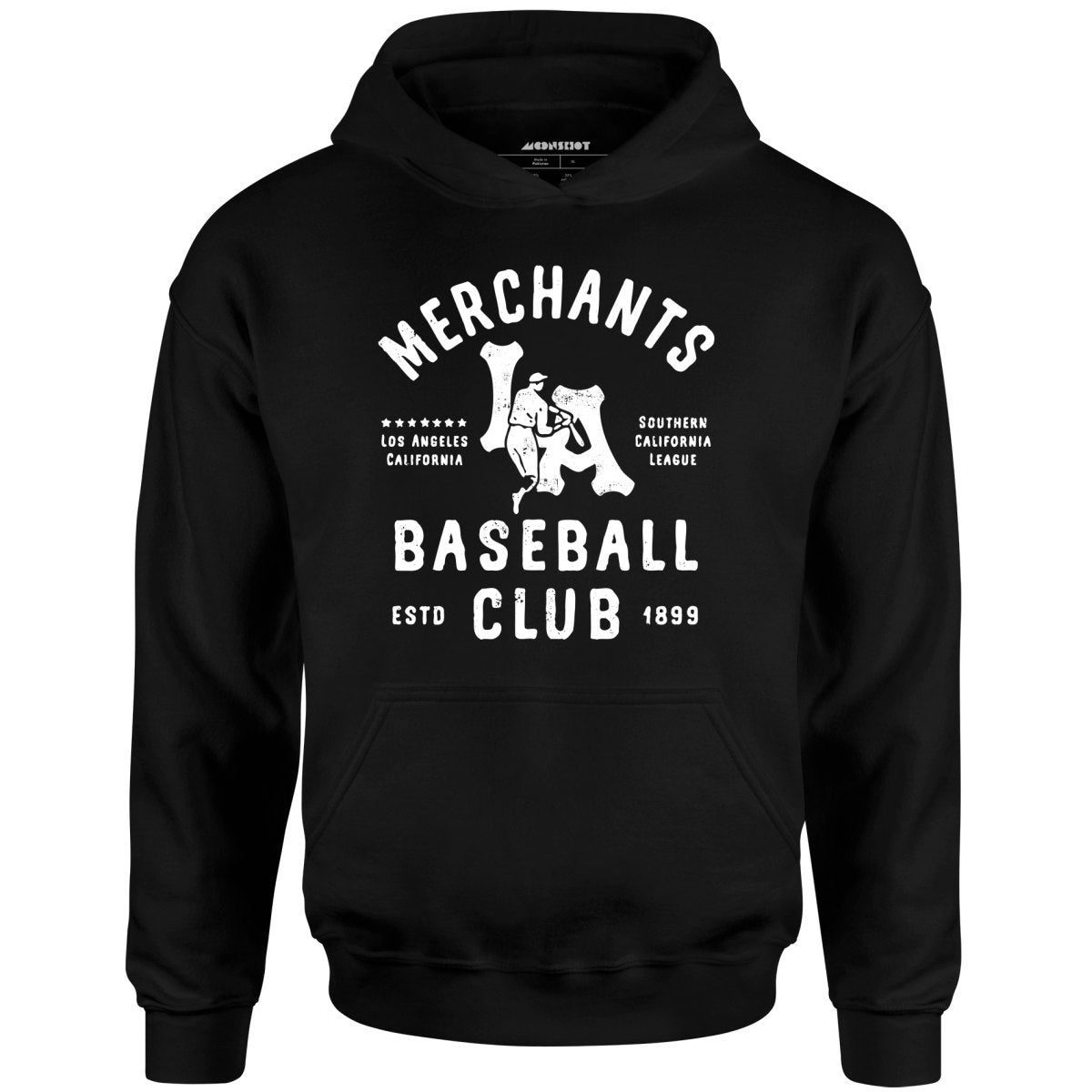 Los Angeles Merchants – California – Vintage Defunct Baseball Teams – Unisex Hoodie