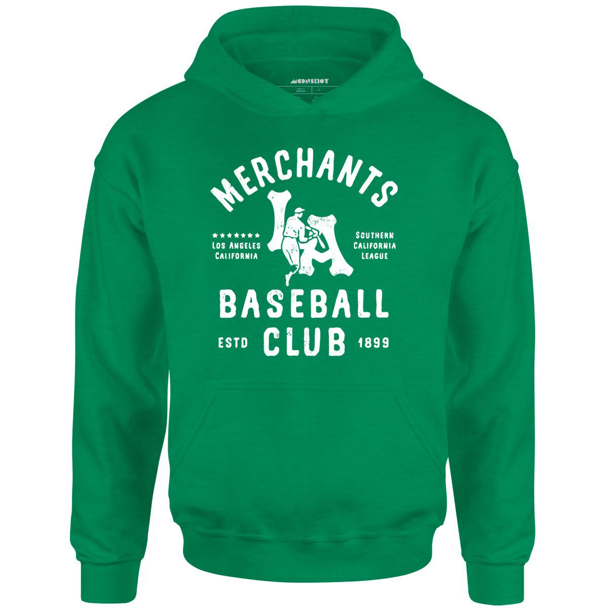 Los Angeles Merchants – California – Vintage Defunct Baseball Teams – Unisex Hoodie