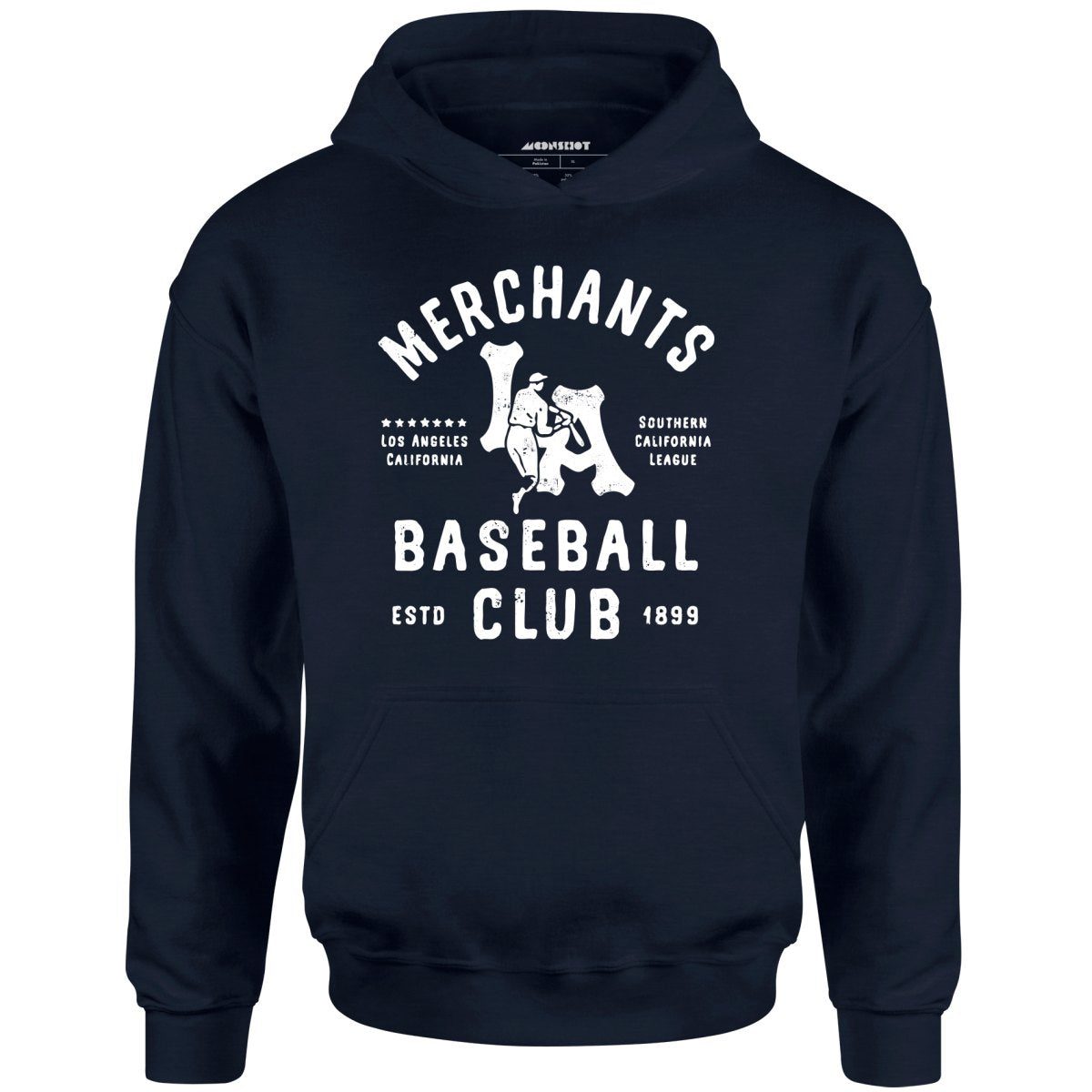 Los Angeles Merchants – California – Vintage Defunct Baseball Teams – Unisex Hoodie