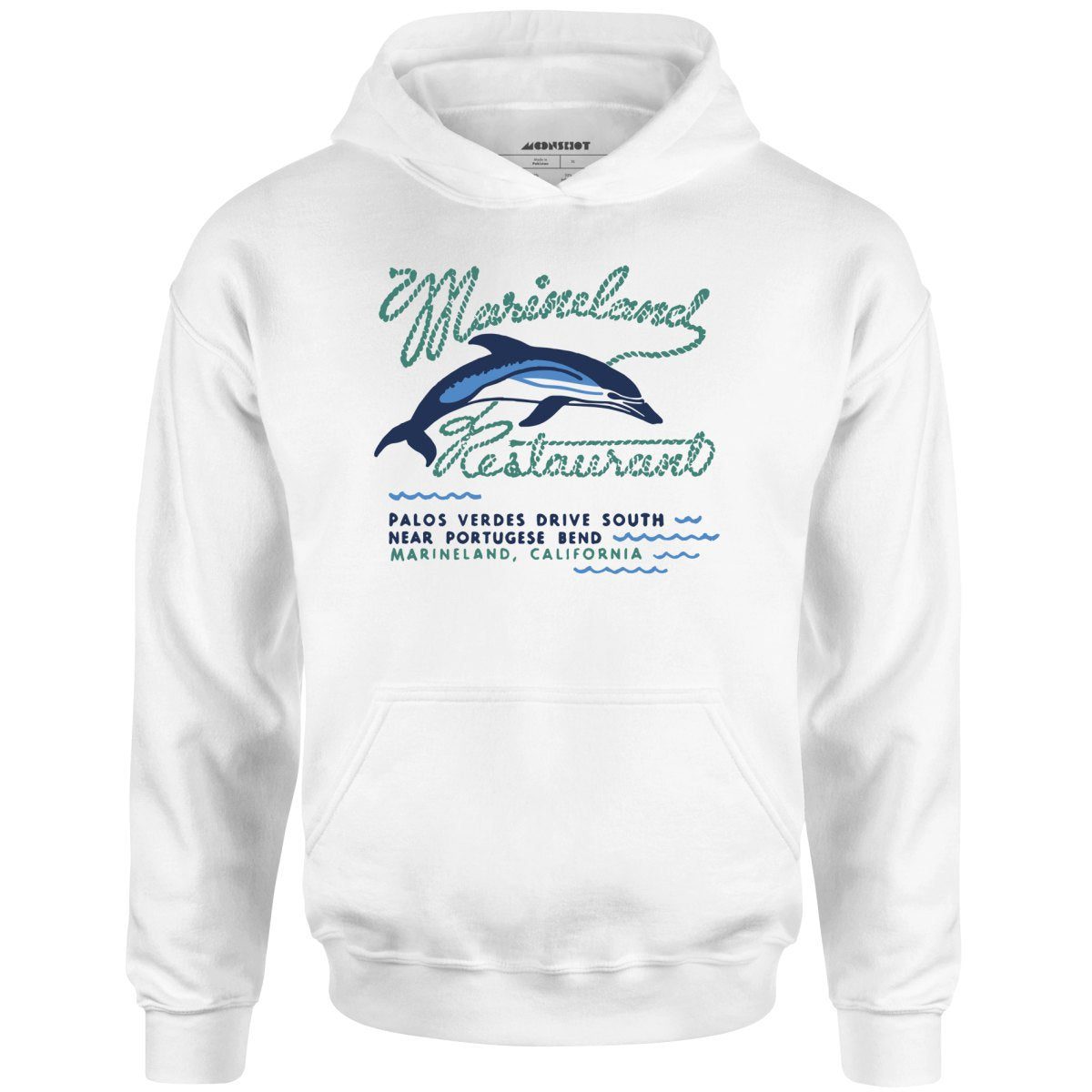 Marineland – Rancho Palos Verdes, Ca – Vintage Restaurant – Unisex Hoodie