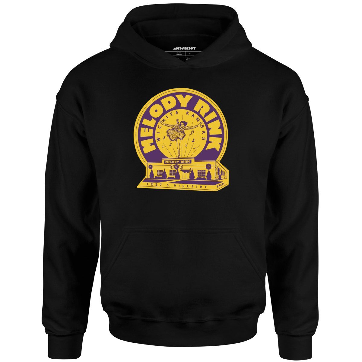 Melody Rink – Witchita, Ks – Vintage Roller Rink – Unisex Hoodie