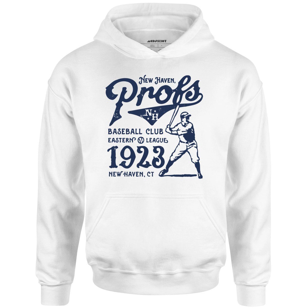 New Haven Profs – Connecticut – Vintage Defunct Baseball Teams – Unisex Hoodie