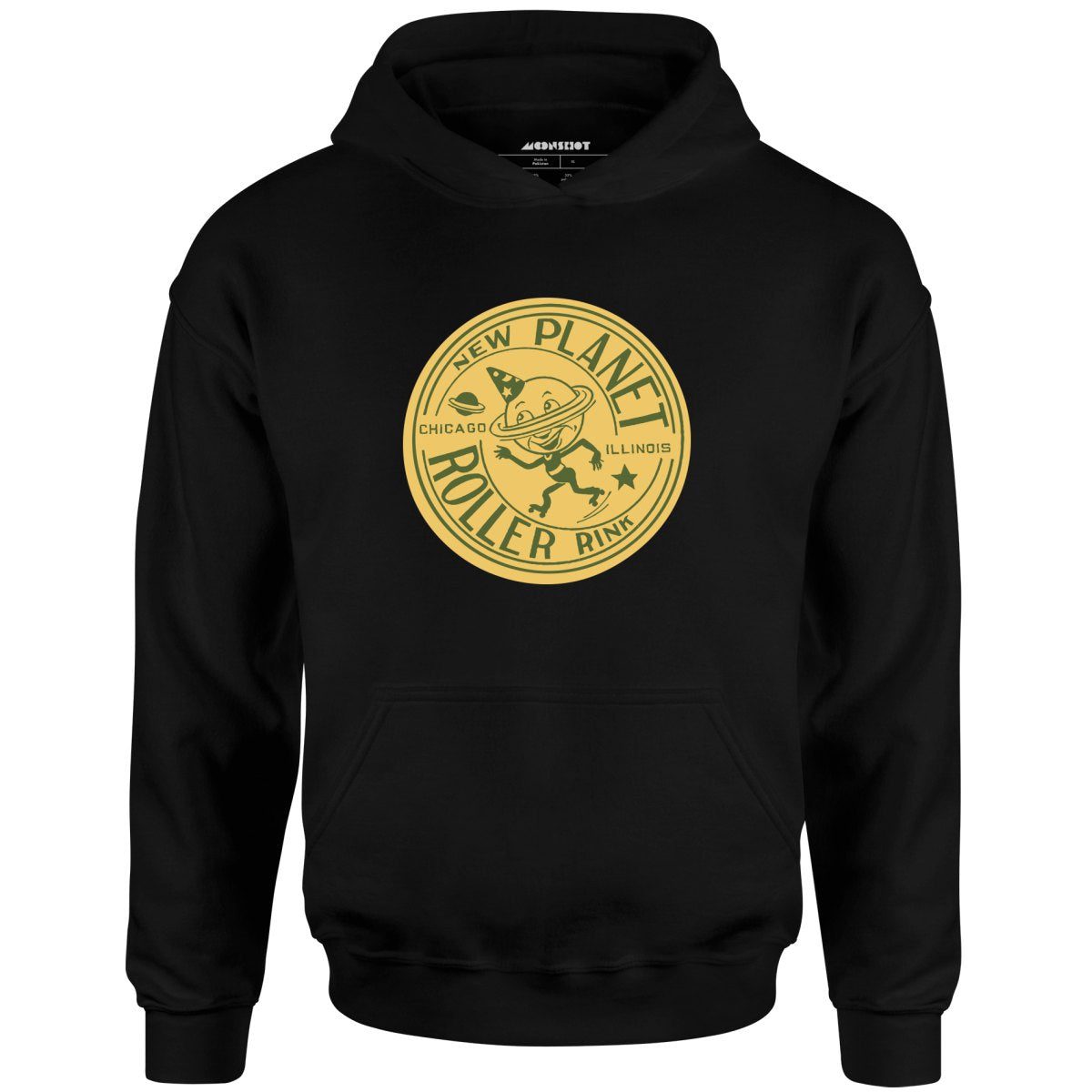 New Planet – Chicago, Il – Vintage Roller Rink – Unisex Hoodie