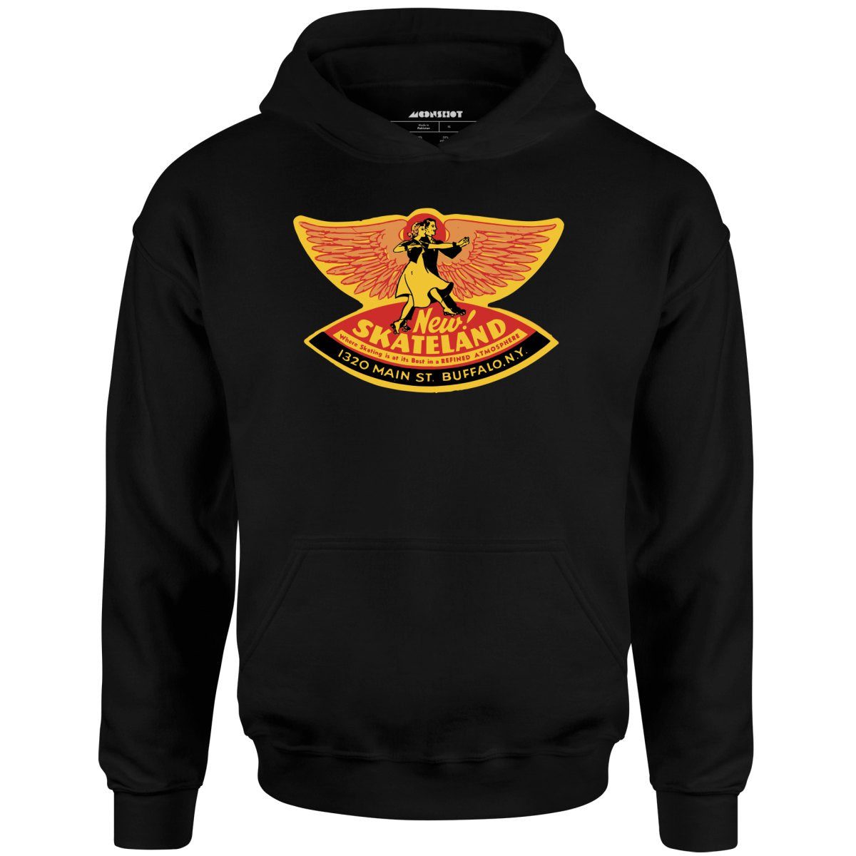 New Skateland – Buffalo, Ny – Vintage Roller Rink – Unisex Hoodie