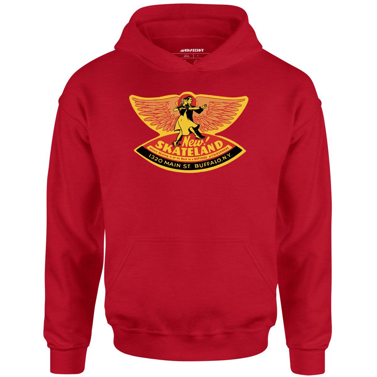 New Skateland – Buffalo, Ny – Vintage Roller Rink – Unisex Hoodie