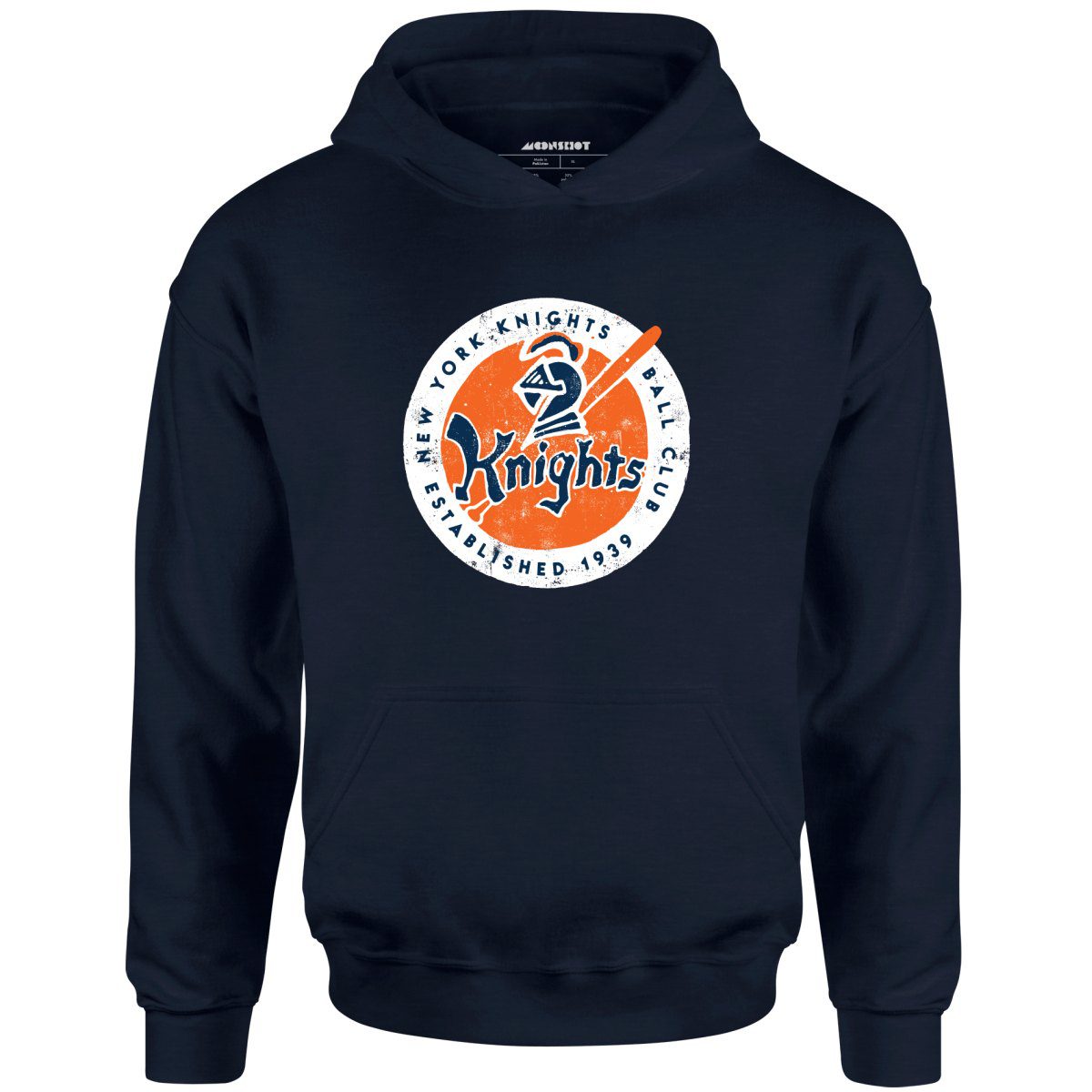 New York Knights Ball Club Patch – Unisex Hoodie