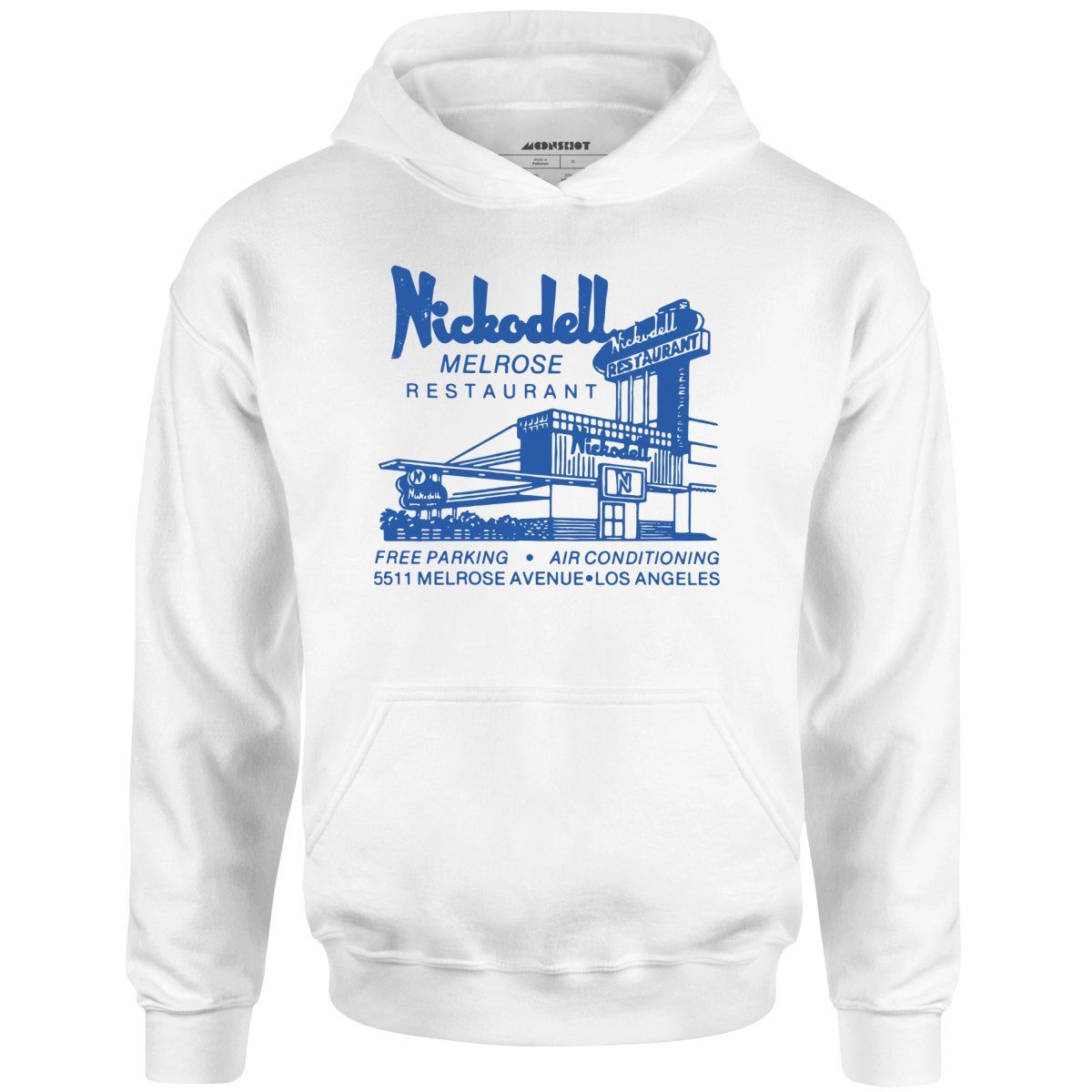 Nickodell – Los Angeles, Ca – Vintage Restaurant – Unisex Hoodie