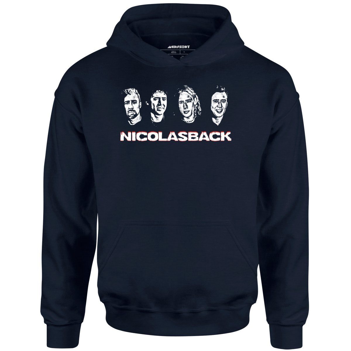 Nicolasback – Nickelback Nicolas Cage Mashup – Unisex Hoodie