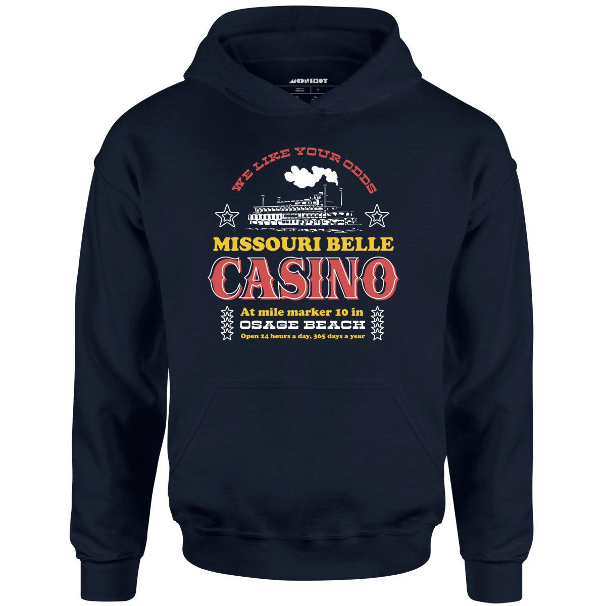 Ozark Missouri Belle Casino – Unisex Hoodie