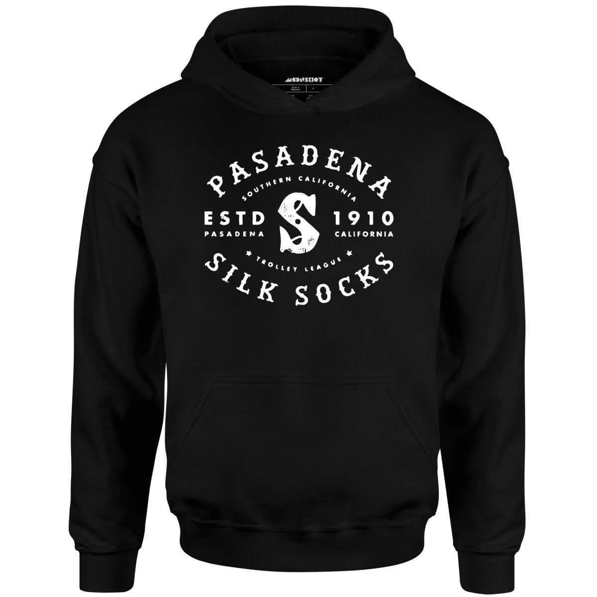 Pasadena Silk Socks – California – Vintage Defunct Baseball Teams – Unisex Hoodie