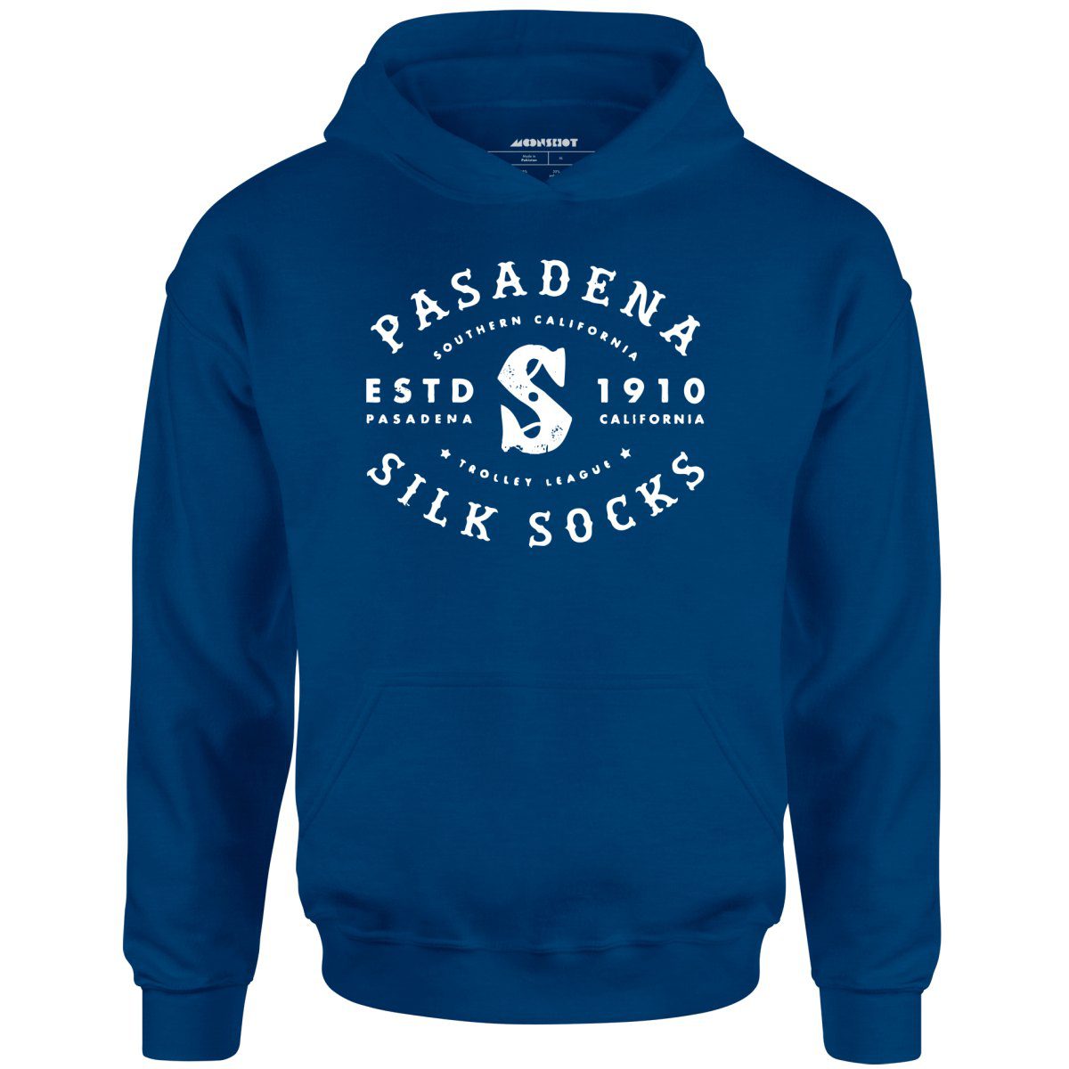 Pasadena Silk Socks – California – Vintage Defunct Baseball Teams – Unisex Hoodie