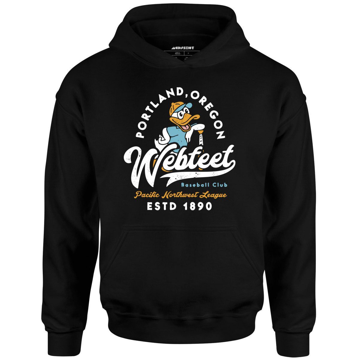 Portland Webfeet – Oregon – Vintage Defunct Baseball Teams – Unisex Hoodie