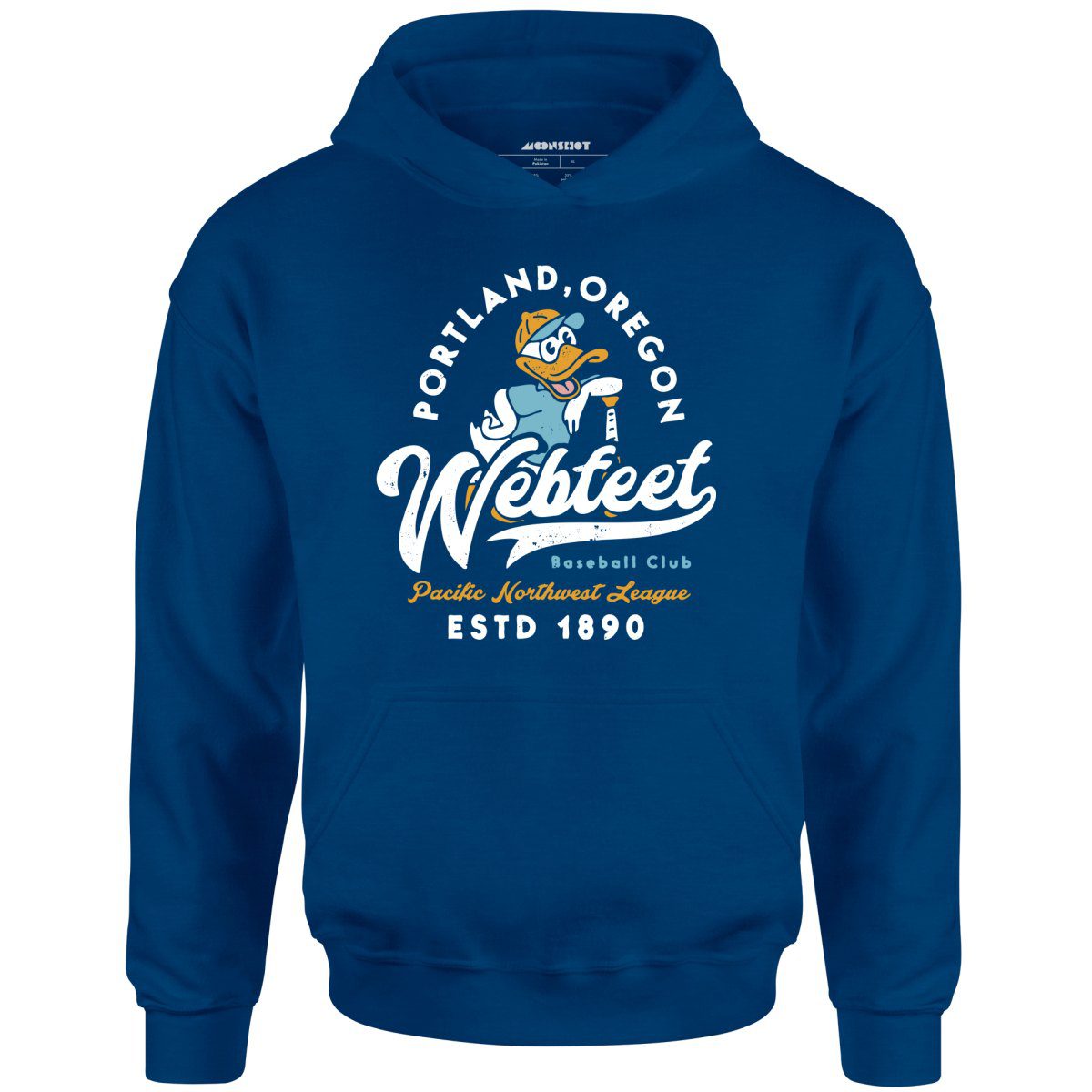 Portland Webfeet – Oregon – Vintage Defunct Baseball Teams – Unisex Hoodie