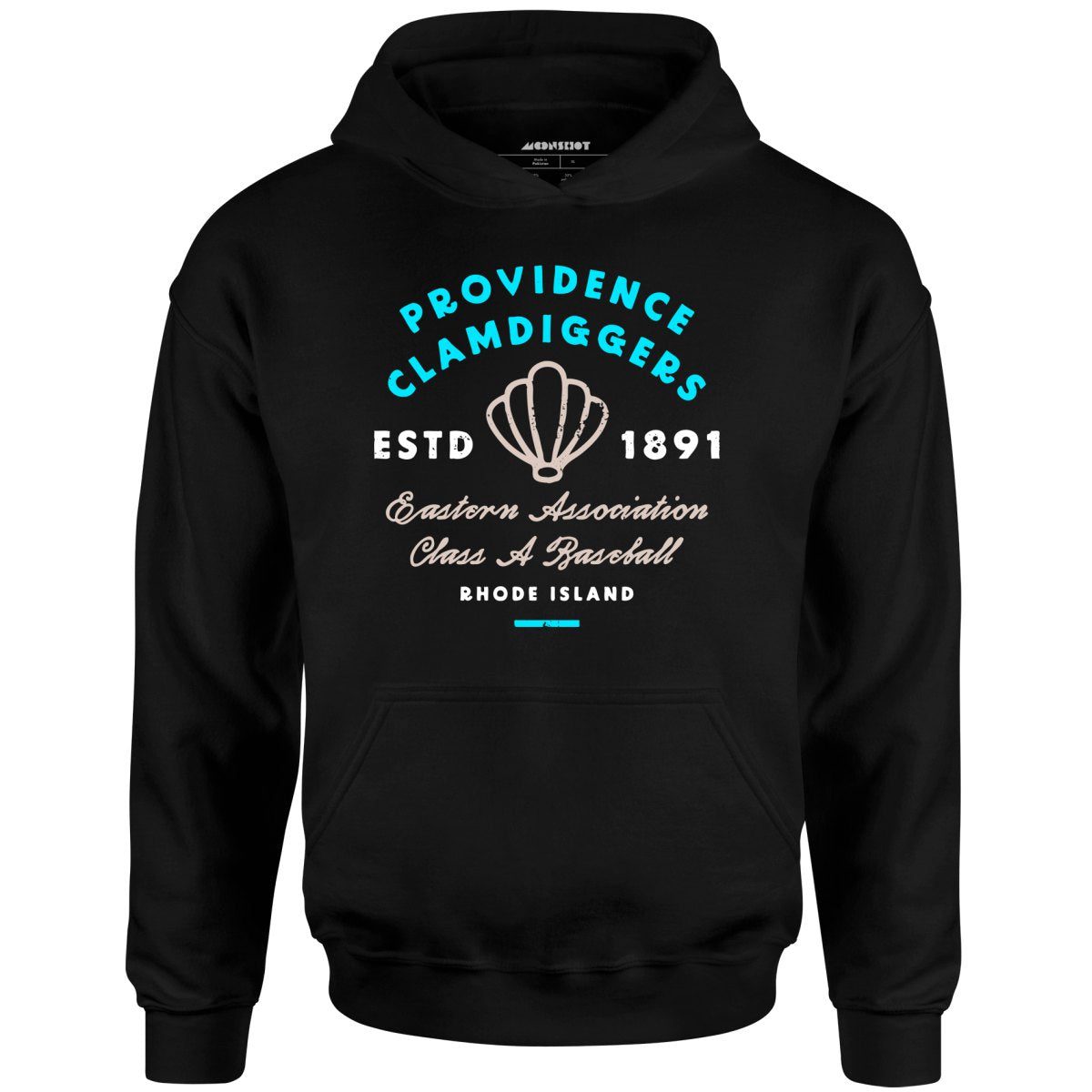 Providence Clamdiggers – Rhode Island – Vintage Defunct Baseball Teams – Unisex Hoodie