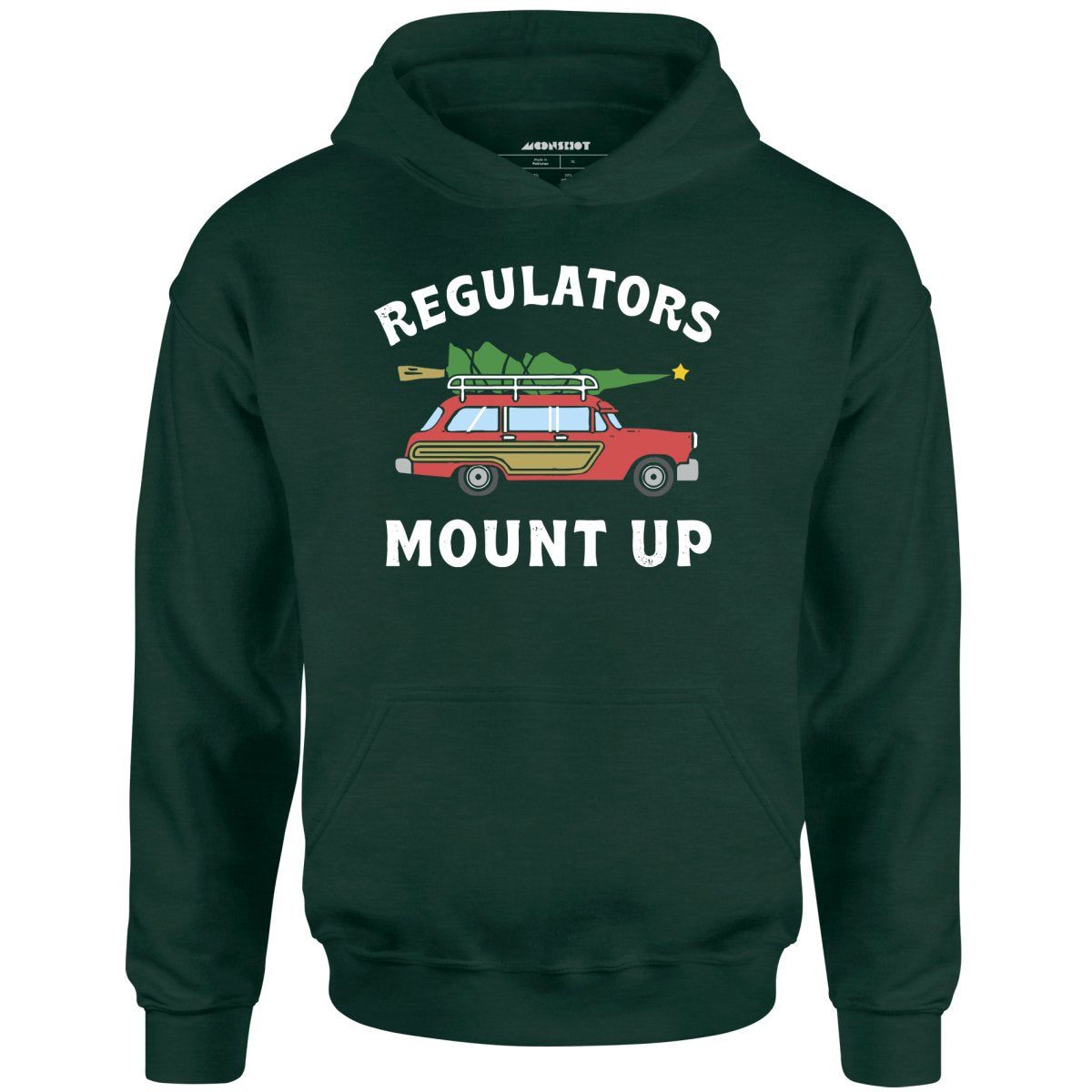 Regulators Mount Up – Christmas Tree – Unisex Hoodie