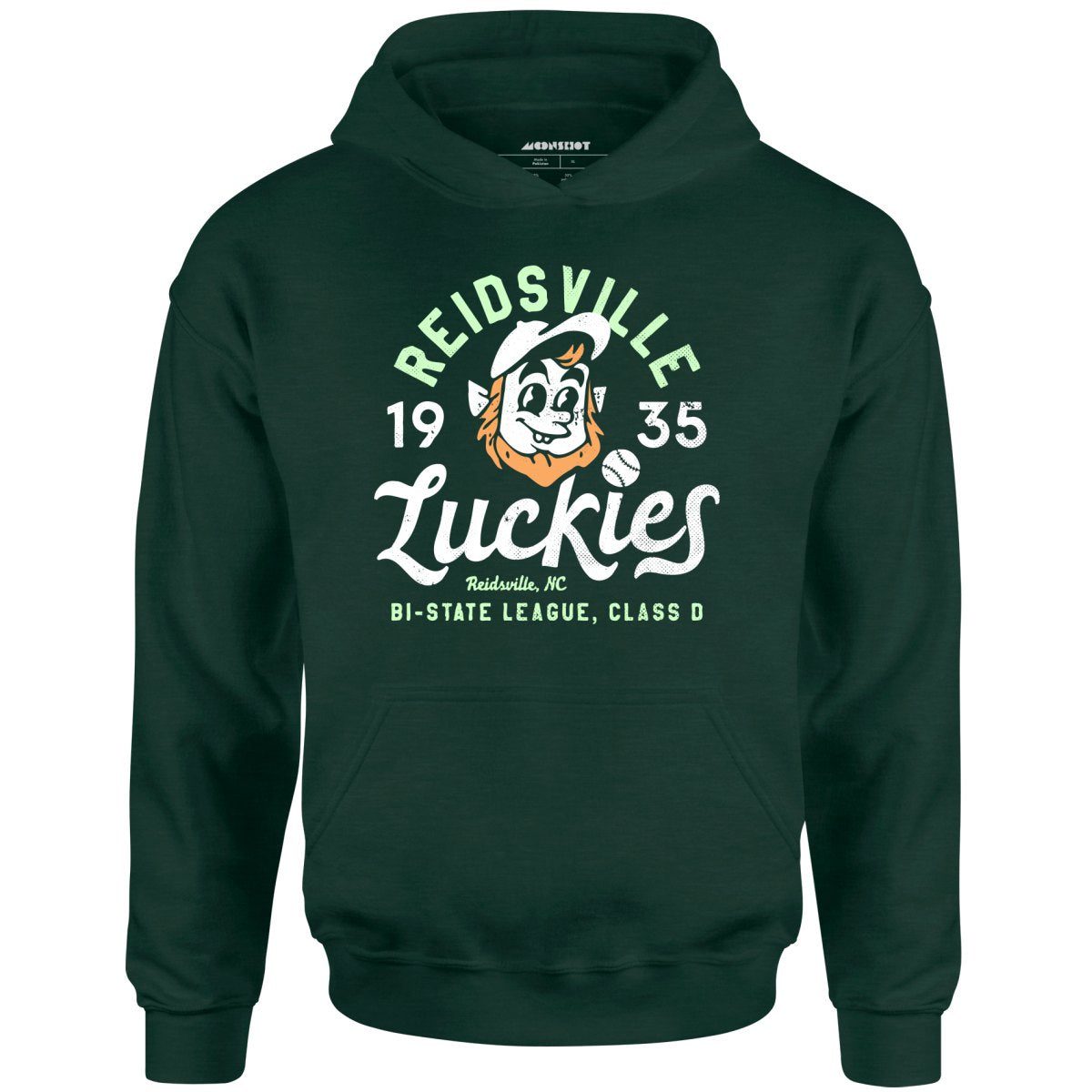 Reidsville Luckies – North Carolina – Vintage Defunct Baseball Teams – Unisex Hoodie