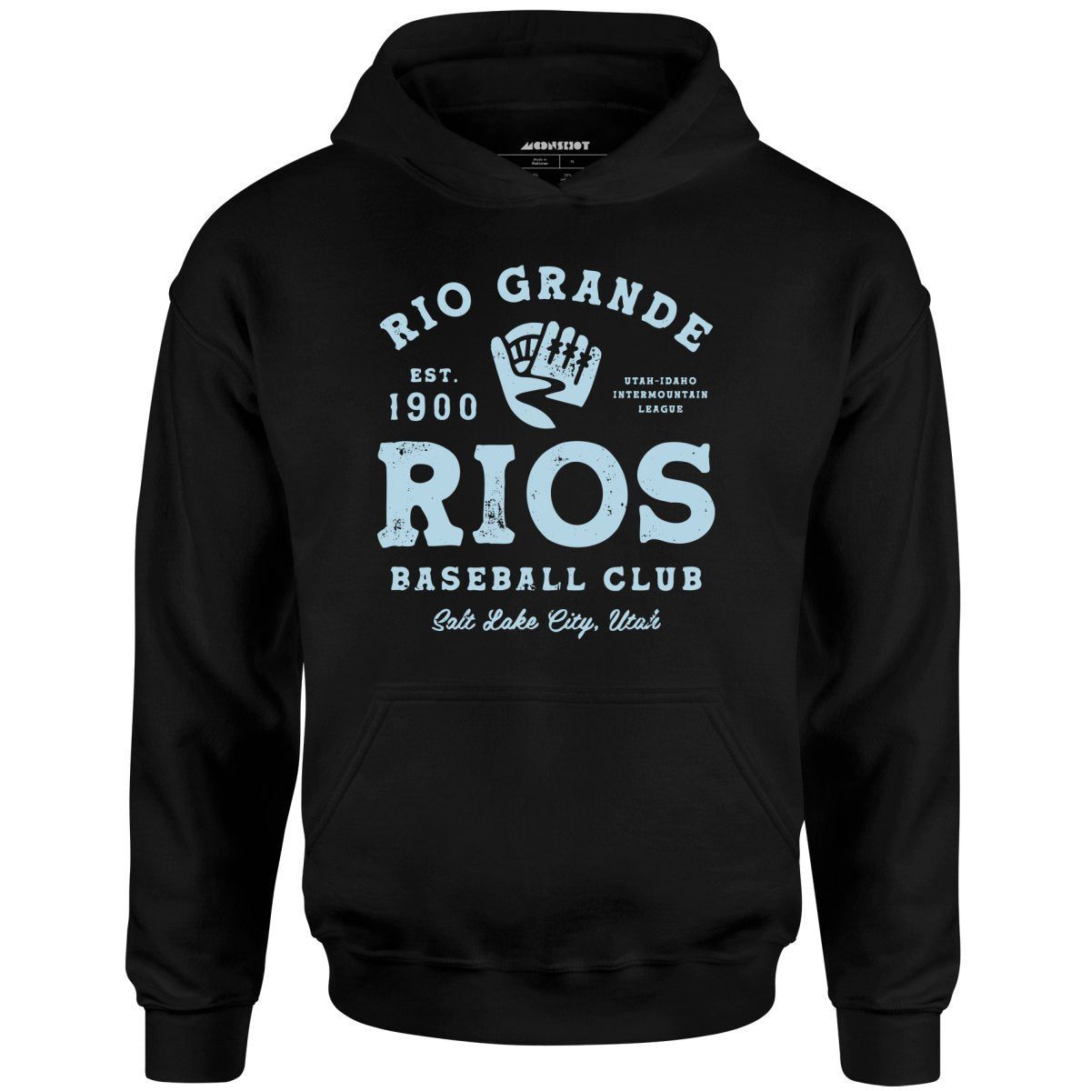 Rio Grande Rios – Utah – Vintage Defunct Baseball Teams – Unisex Hoodie