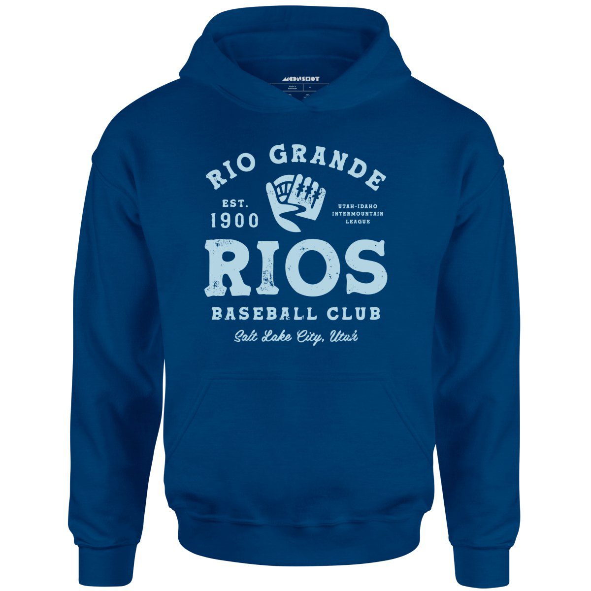 Rio Grande Rios – Utah – Vintage Defunct Baseball Teams – Unisex Hoodie