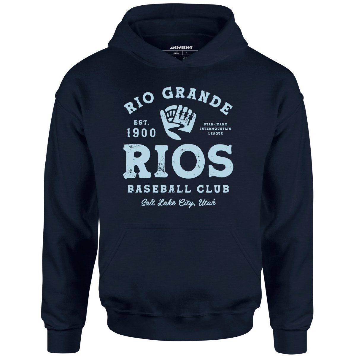 Rio Grande Rios – Utah – Vintage Defunct Baseball Teams – Unisex Hoodie