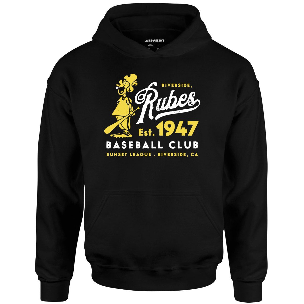 Riverside Rubes – California – Vintage Defunct Baseball Teams – Unisex Hoodie