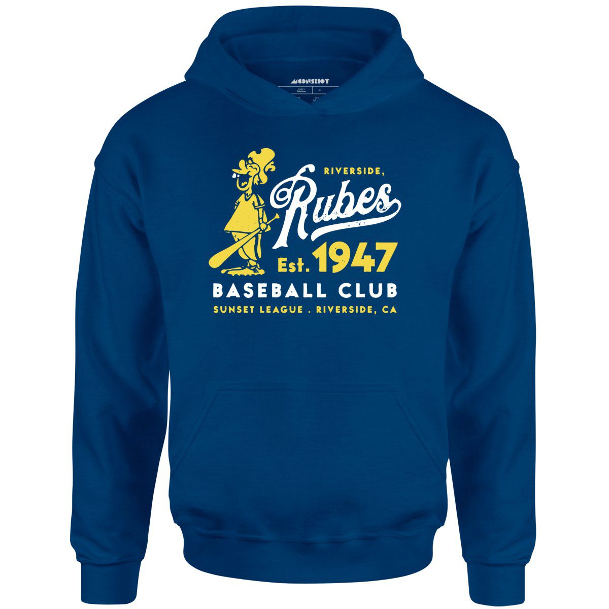 Riverside Rubes – California – Vintage Defunct Baseball Teams – Unisex Hoodie