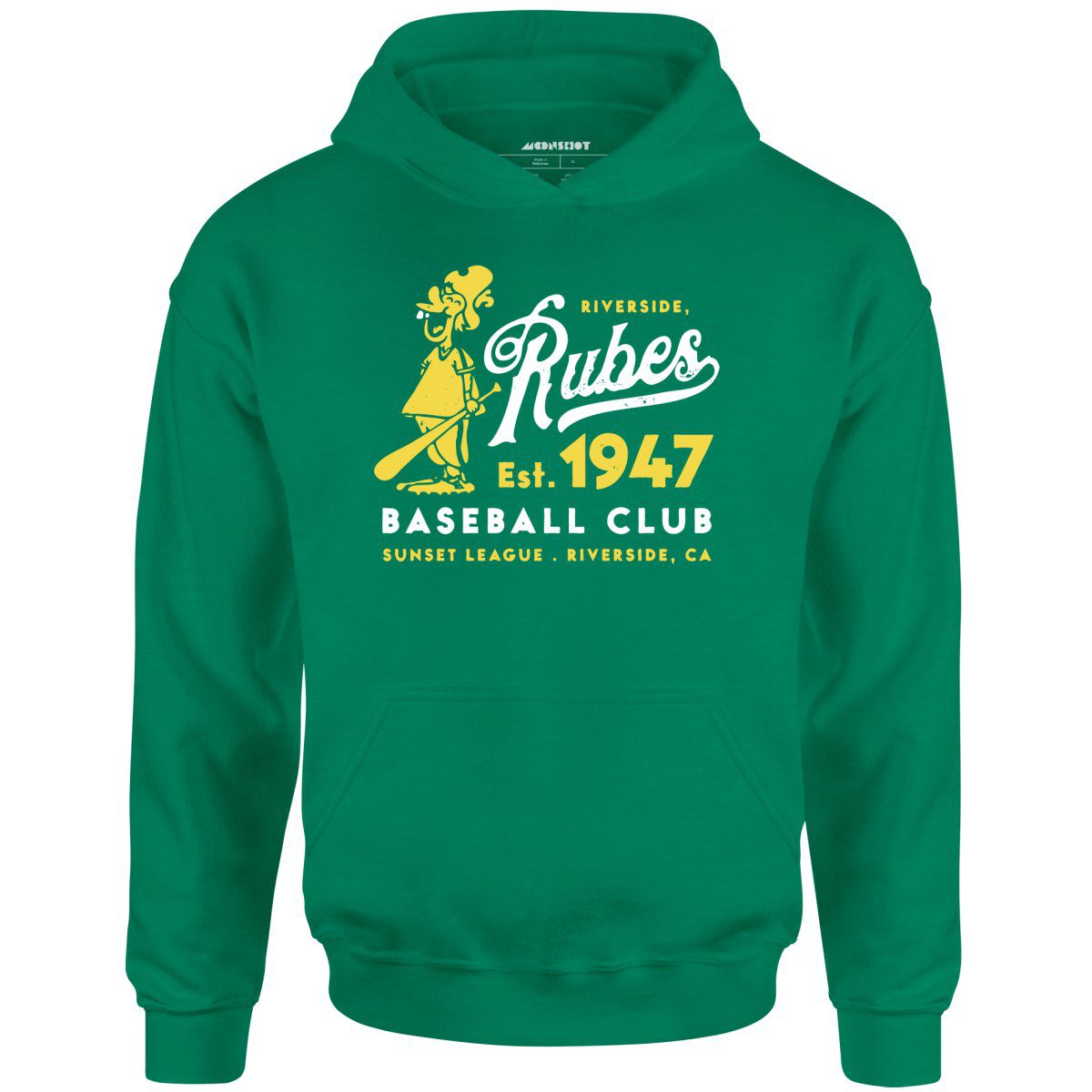 Riverside Rubes – California – Vintage Defunct Baseball Teams – Unisex Hoodie