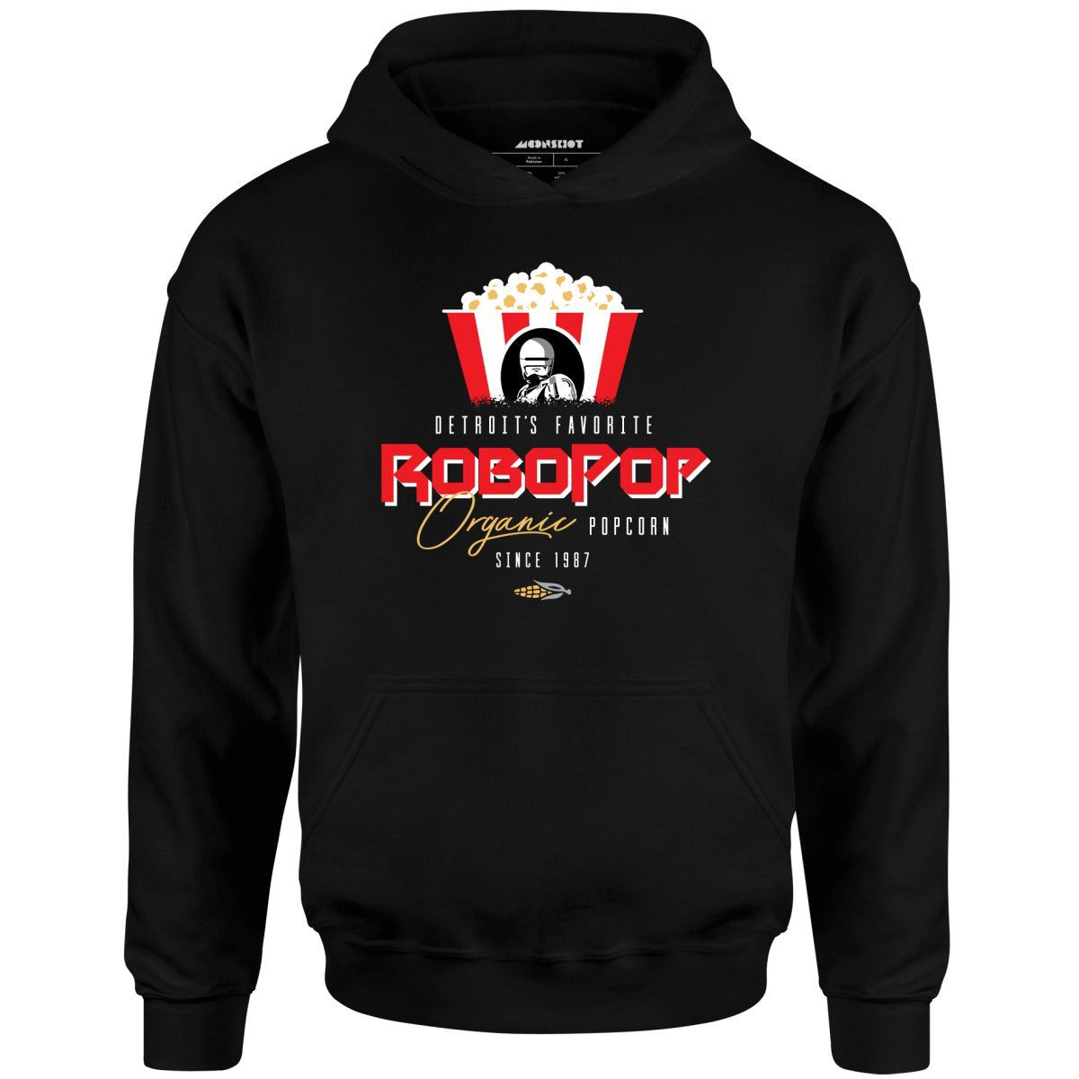 Robopop Organic Popcorn – Unisex Hoodie