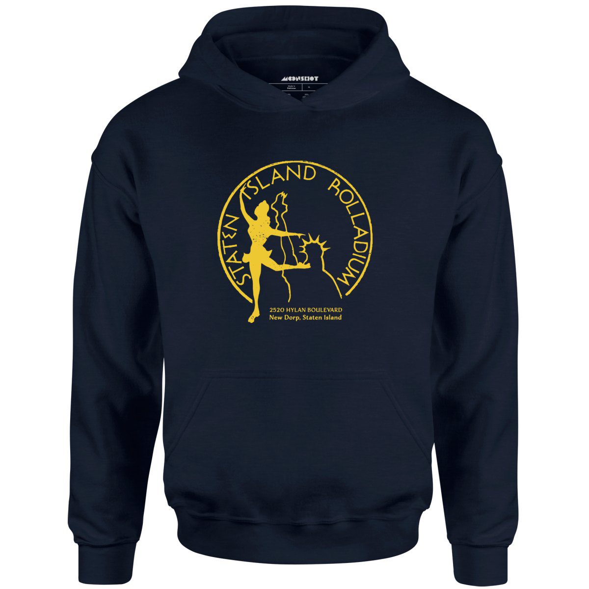 Rolladium – Staten Island, Ny – Vintage Roller Rink – Unisex Hoodie