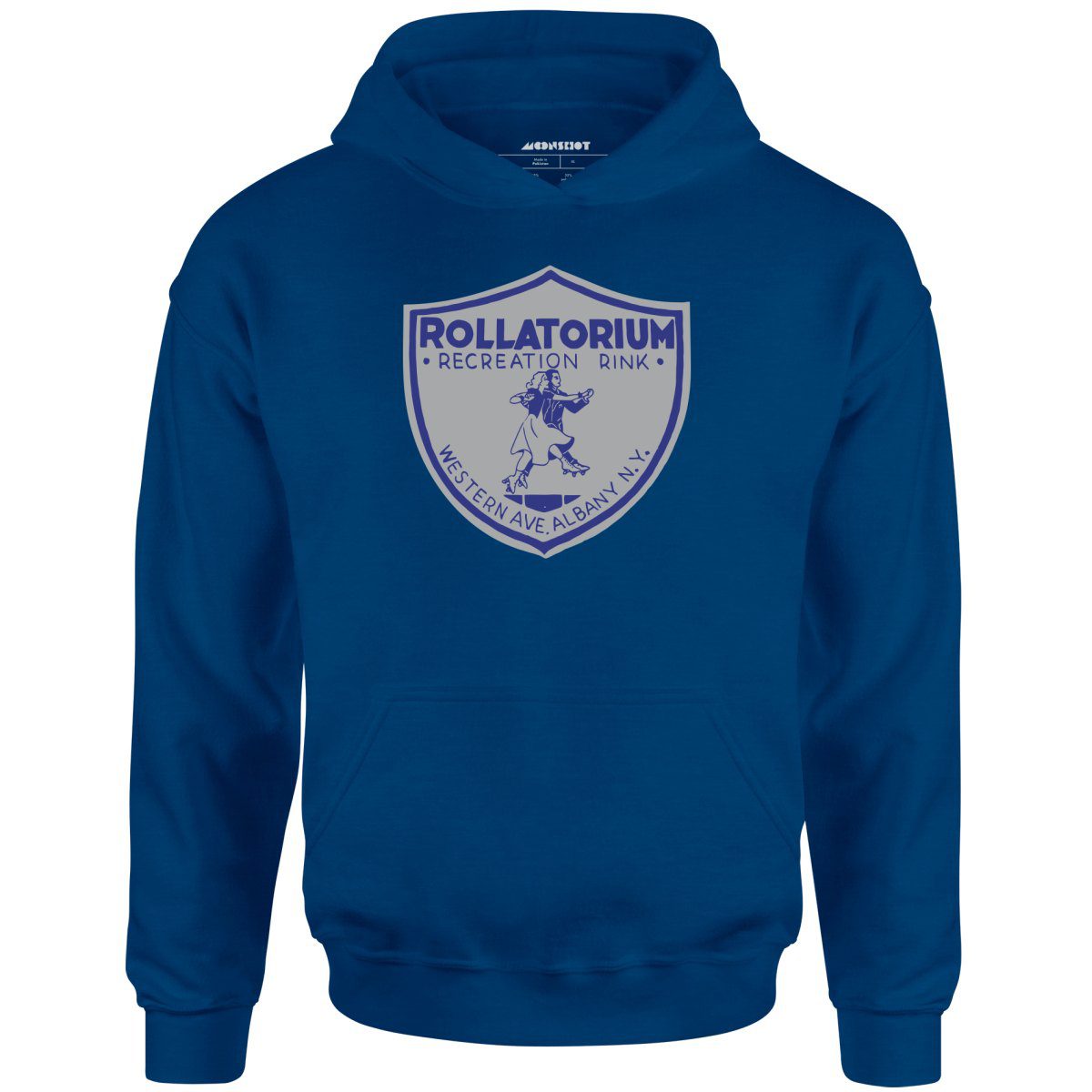 Rollatorium – Albany, Ny – Vintage Roller Rink – Unisex Hoodie