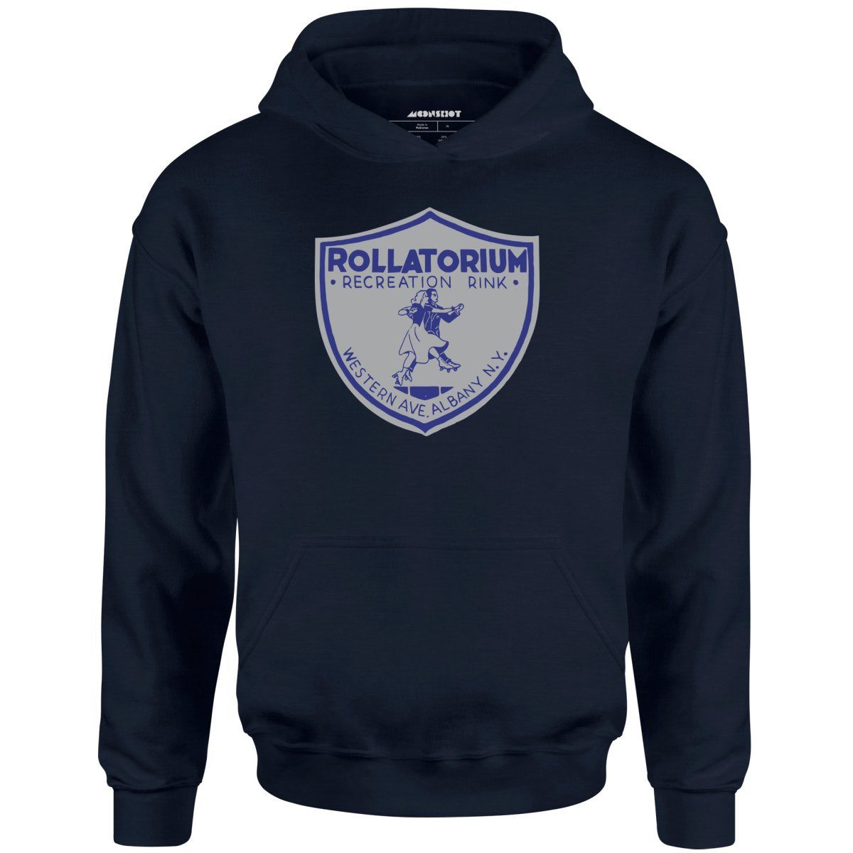 Rollatorium – Albany, Ny – Vintage Roller Rink – Unisex Hoodie