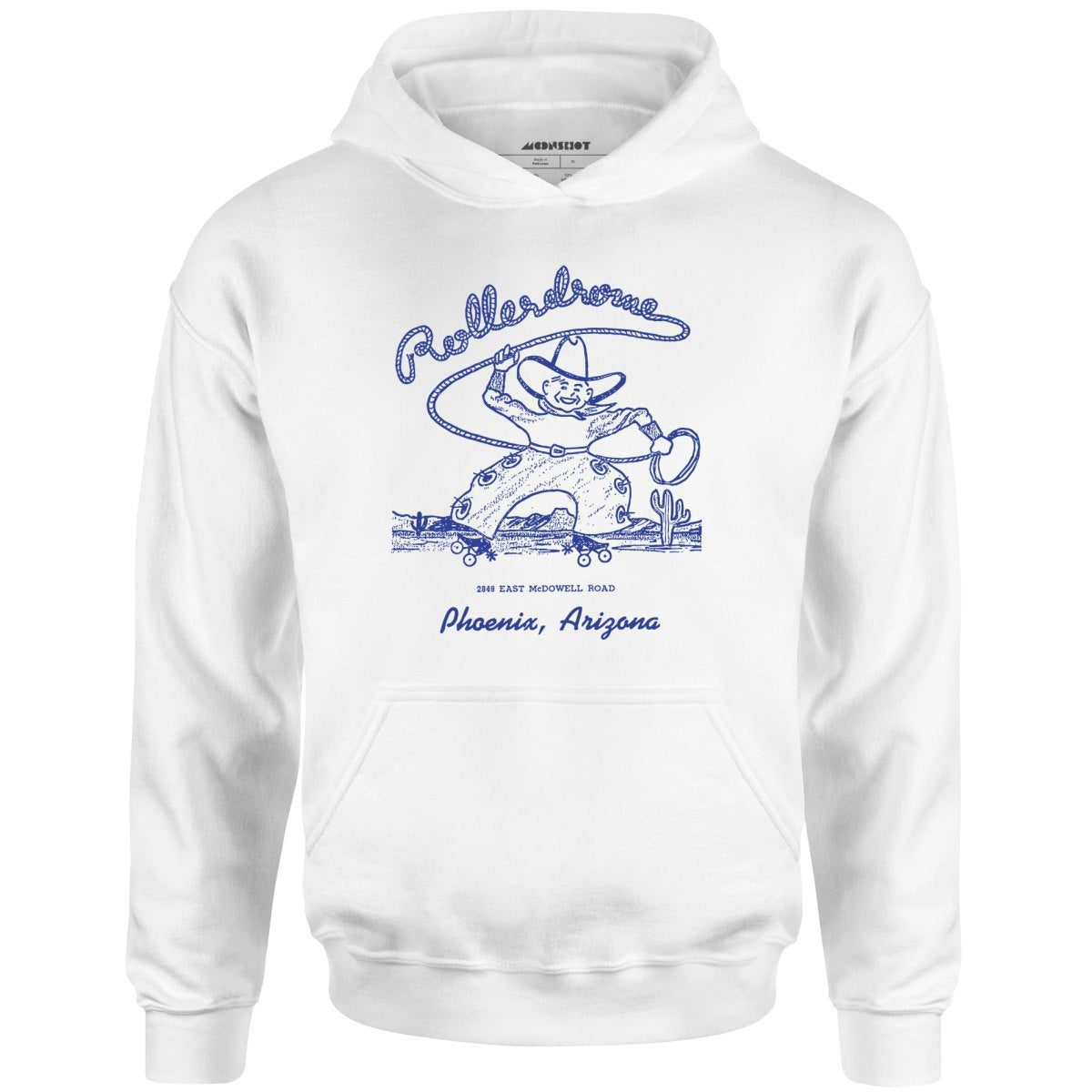 Rollerdrome – Phoenix, Az – Vintage Roller Rink – Unisex Hoodie