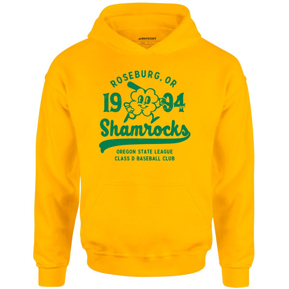 Roseburg Shamrocks – Oregon – Vintage Defunct Baseball Teams – Unisex Hoodie