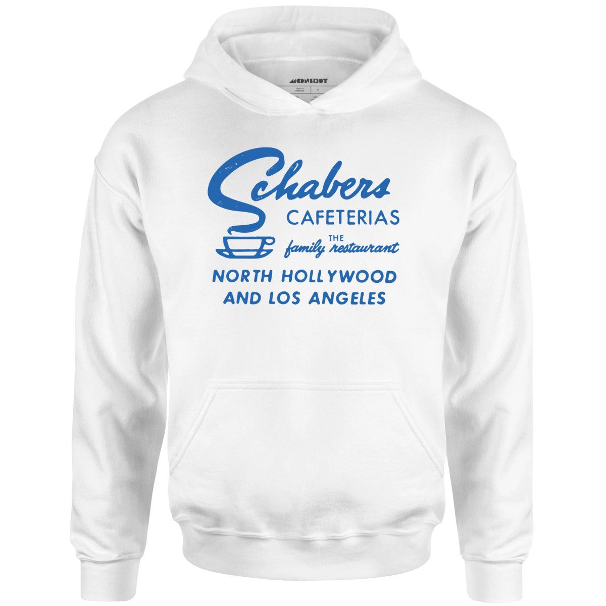 Schabers Cafeterias – Los Angeles, Ca – Vintage Restaurant – Unisex Hoodie